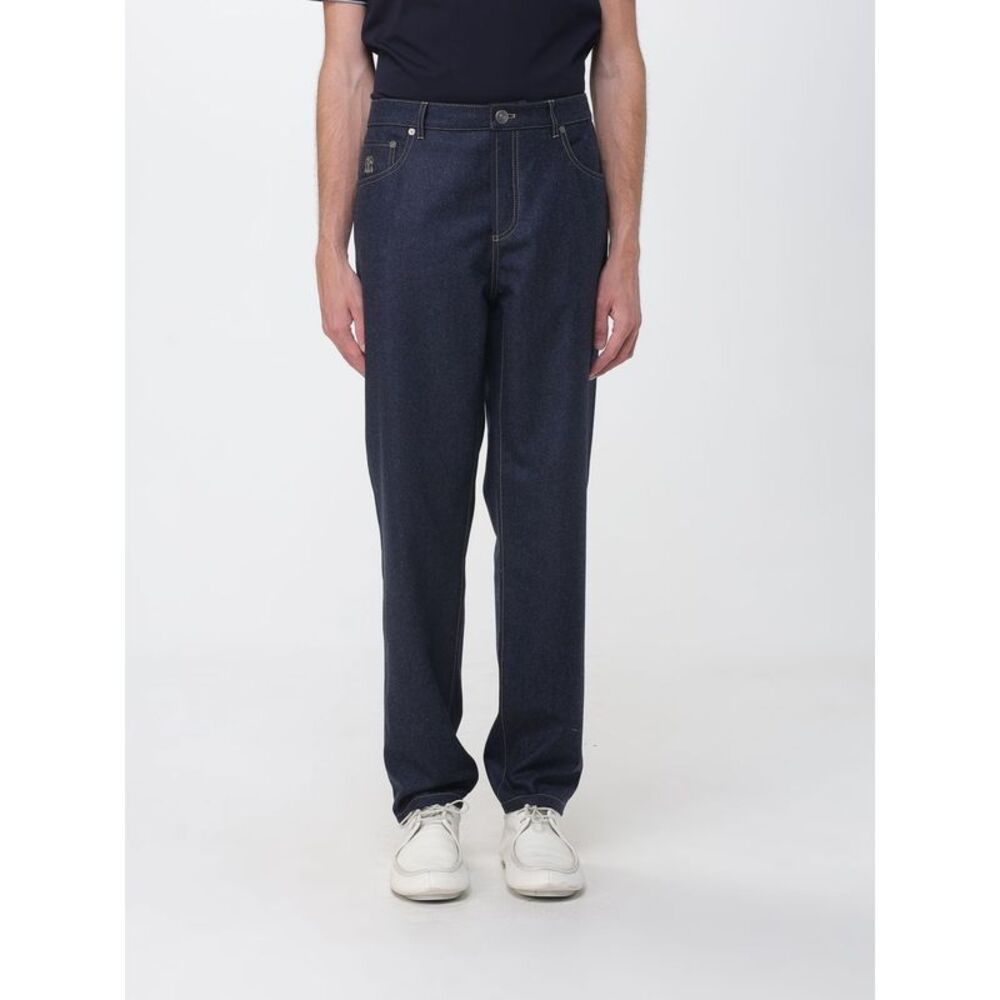 Brunello Cucinelli Jeans Men Navy